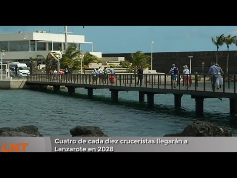 Cuatro de cada diez cruceristas llegarán a Lanzarote en 2028