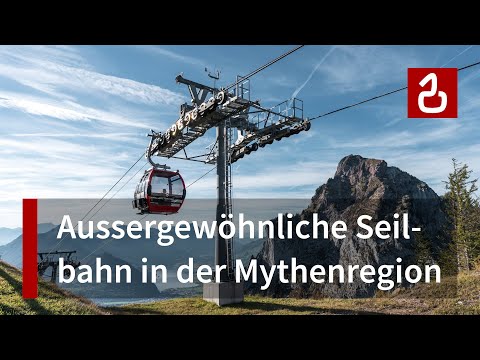 Seilbahn Rickenbach - Rotenflue | Auf der Diretissima in die Mythenregion | Garaventa - Doppelmayr