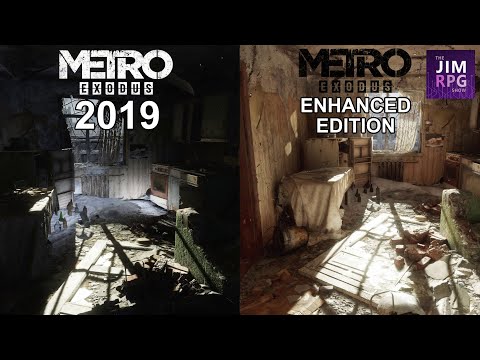 INSANE! Metro Exodus: Enhanced Edition vs Metro Exodus 2019 Ray Tracing Comparison and Analysis