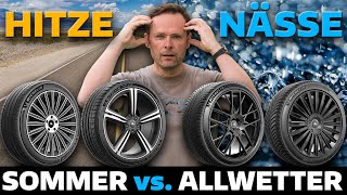 Reifen-Extremtest bei Hitze & Nässe: Ganzjahresreifen vs. Sommerreifen - Bloch erklärt