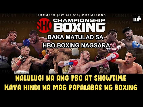 SAKLAP nito! Nalulugi na daw ang PBC at Showtime kaya hindi na mag papalabas ng Boxing