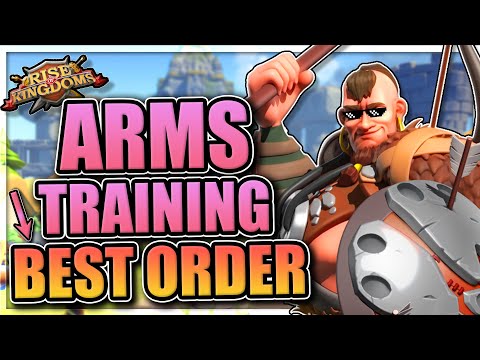 Arms Training Lohar (finding the best skill order) in Rise of Kingdoms [September 2021]