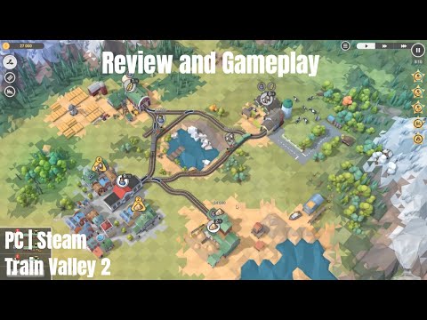 Review and Gameplay | Train Valley 2 | PC | Steam