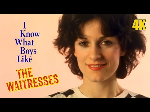 The Waitresses | I Know What Boys Like | 1982 | Music Video 4K