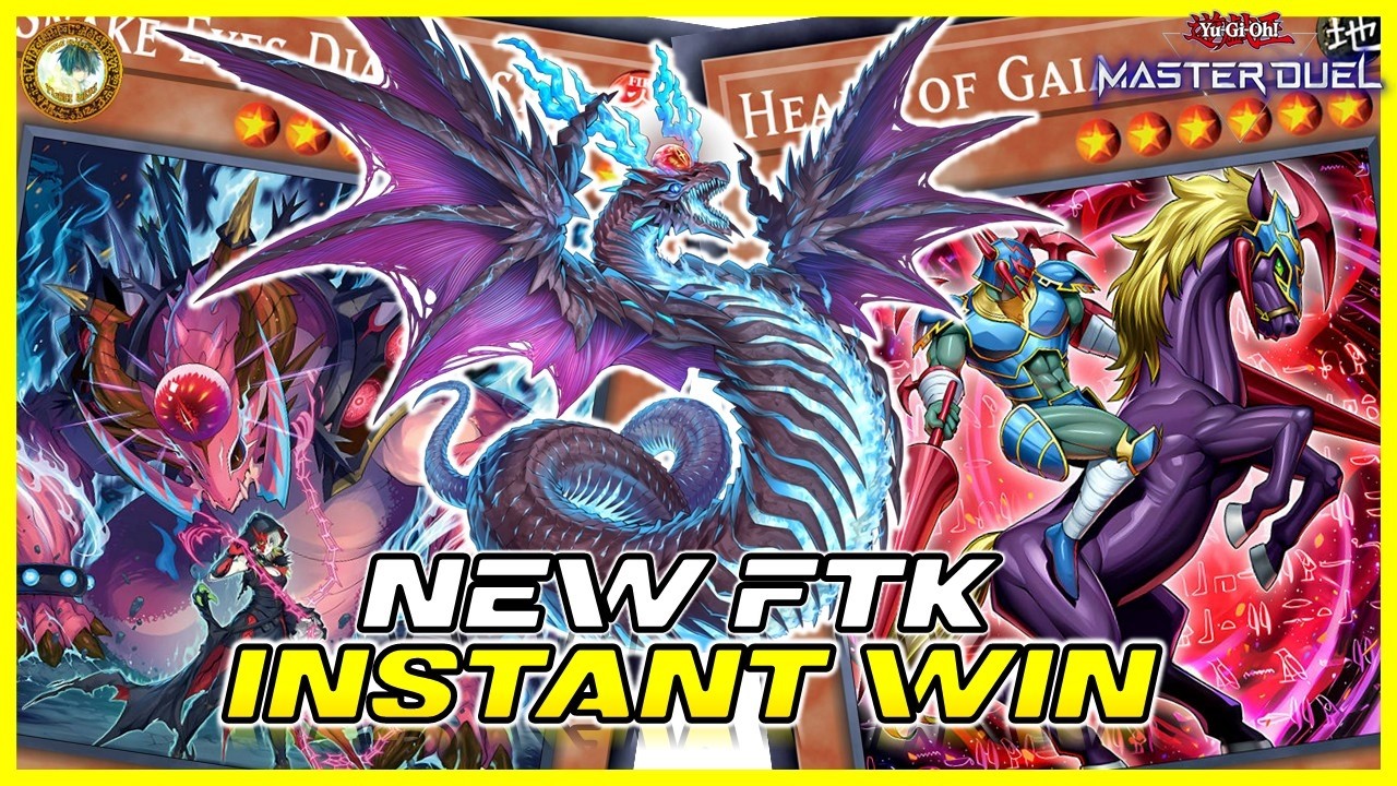 NEW FTK! Snake-Eyes Heart of Gaia Burn Combo | This First Turn Is Brutal