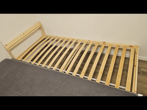 IKEA Neiden Bed frame, pine/Luröy, Standard Single - Image 2