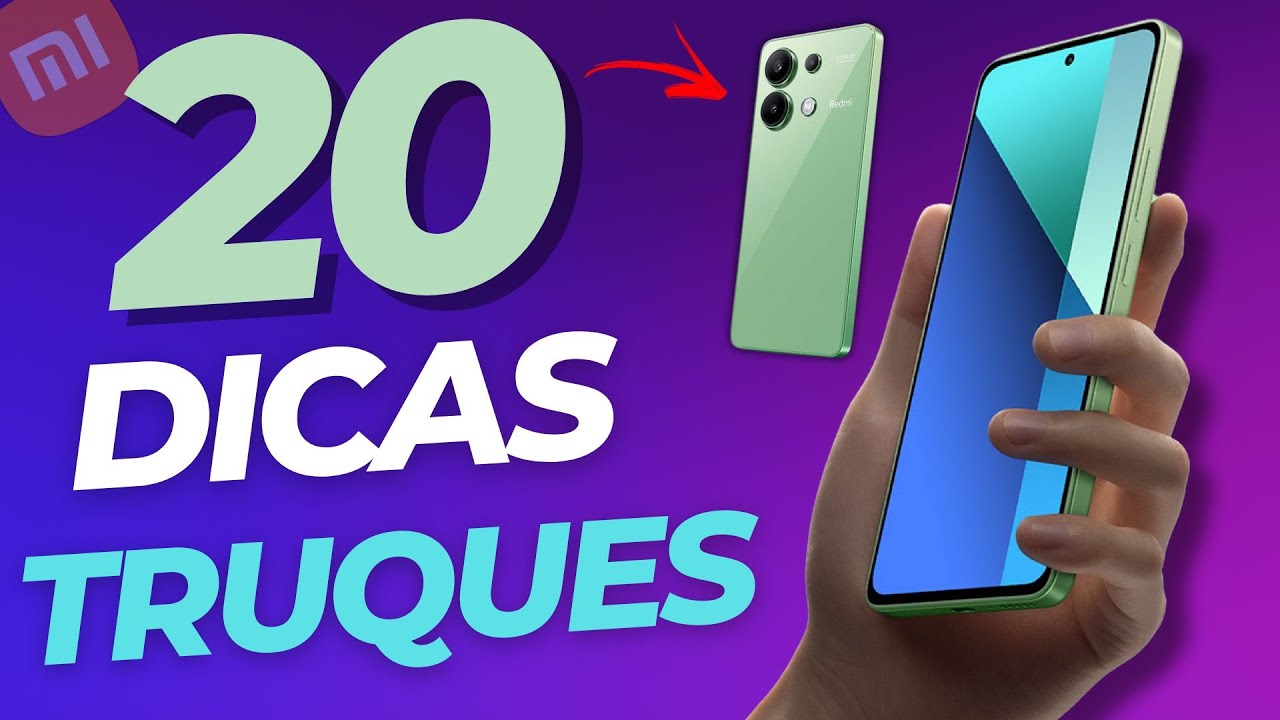 20 SUPER DICAS E TRUQUES PARA REDMI NOTE 13, 13 PRO E OUTROS XIAOMI.