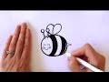 How to Draw a Cartoon Bee How to Draw a Cartoon Bee