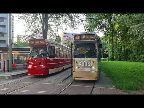 HTM tramlijn 2B-6B L'dam Noord - Station Laan van Nieuw Oost Indië - L'dam Noord | BN GTL8 3130 | 21