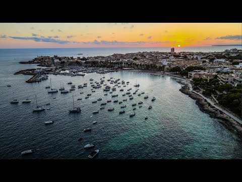 There’s only one Bond! Sunset at Colonia de Sant Jordi Mallorca a cinematic Dream 4K