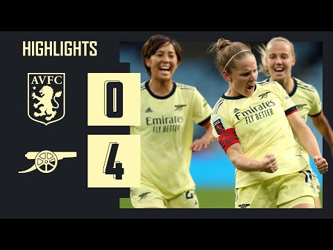 HIGHLIGHTS | Aston Villa vs Arsenal (0-4) | Little with her 150th goal, McCabe from 40 yards!