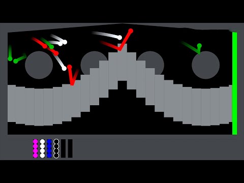 Part #3 Decisive first - Team Marbles Race in Algodoo