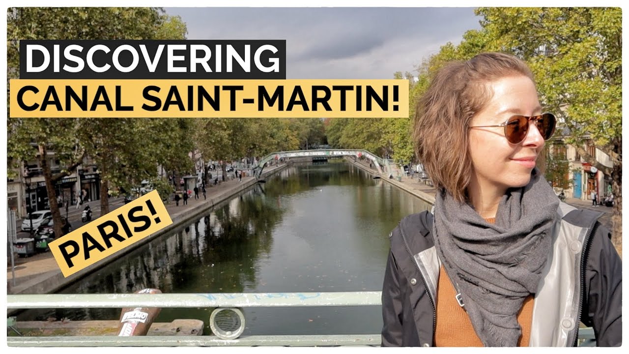 Join a duo as they embark on an exploration of the Saint-Martin Canal area.