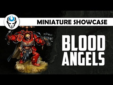 BLOOD ANGELS HUGE ARMY - LVL 4/5 MINIATURE SHOWCASE 4K
