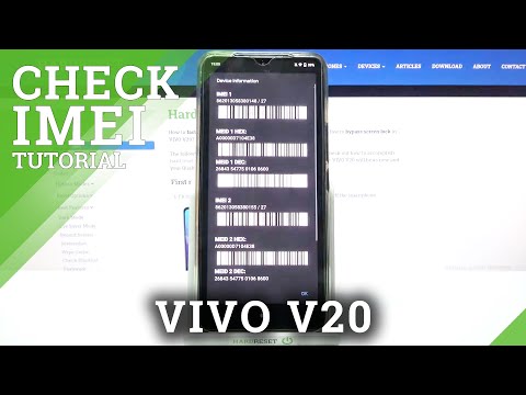 How to Check IMEI Number on VIVO V20 - Find IMEI Information and Serial Number
