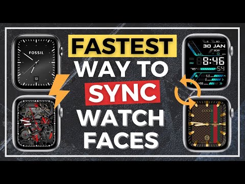 The FASTEST Way To Sync YOUR Watch Faces!?! 🤔 (2021) - Clockology Custom Apple Watch Faces