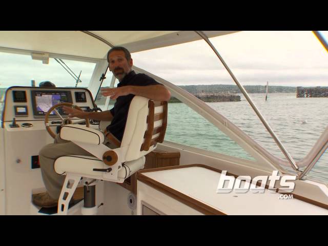 Hunt Harrier 36 Shaft Drive Boat Review / Performance Test