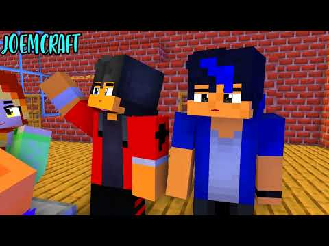 AARON IGNORE APHMAU AT SCHOOL | SHUFFLE DANCE | ZANE, EIN, MAIZEN AND EYSTREEM - Minecraft Animation