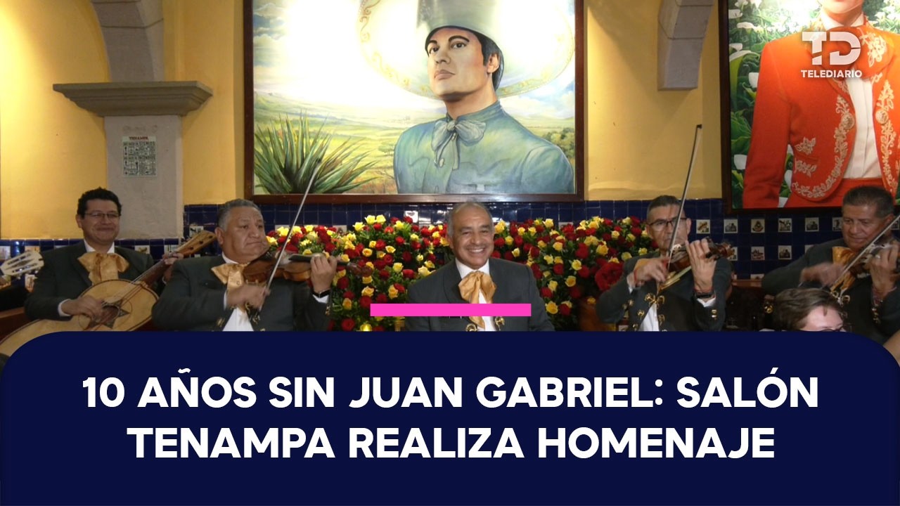 Salón Tenampa rinde homenaje a Juan Gabriel a 10 años de su partida