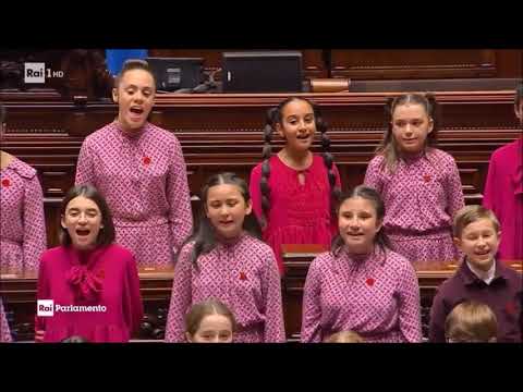 Benedizione a Frate Leone  (Piccolo Coro dell'Antoniano) Concerto di Natale x la Pace 23/12/2023