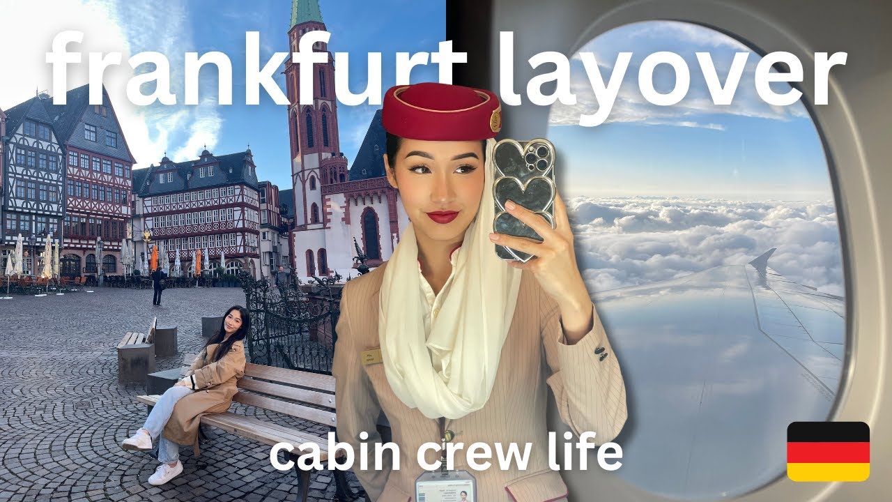 24 hours in frankfurt 🇩🇪 | flight attendant life
