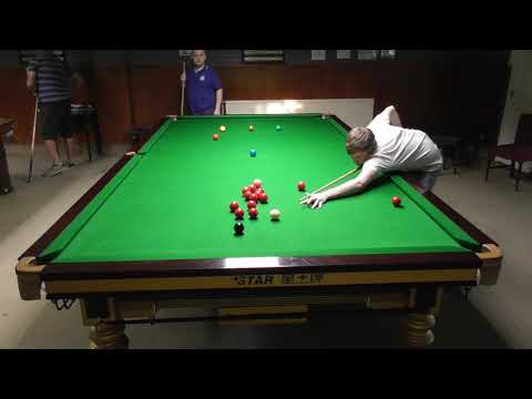 Luke Gilbert's 95 Break v Steve Martin