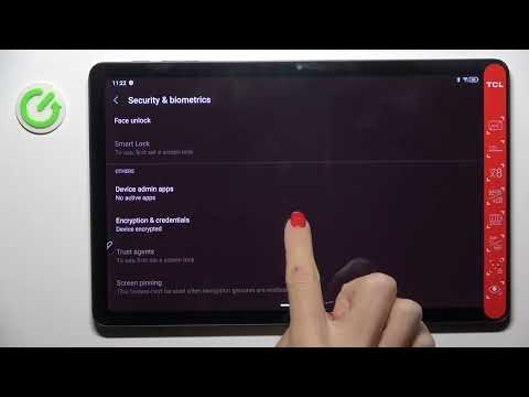 How To Clear Credentials On TCL Tab 10L Gen 2