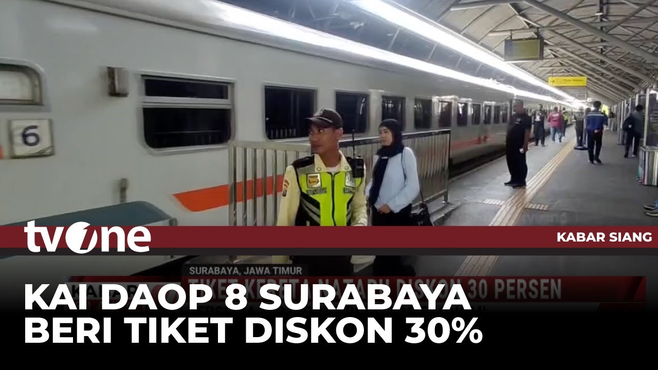 Tiket Kereta Nataru Diskon 30 Persen | Kabar Siang