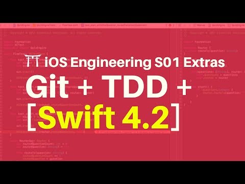 Migrating to Swift 4.2 using a TDD + Git workflow [S01 Extras]