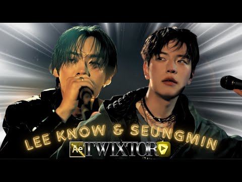 Lee Know & Seungmin Stray Kids - 4K 'Cinema' MV Edit Clips (Slow Mo/Twixtor)