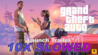 GTA6 Launch Trailer in Super Slow-Mo 4K
