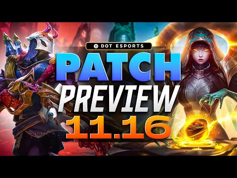 League of Legends Patch 11.16 Preview - SONA'S HUGE REWORK | Dot Esports