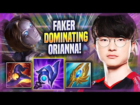 FAKER DOMINATING WITH ORIANNA! - T1 Faker Plays Orianna MID vs Sylas! | Season 2022