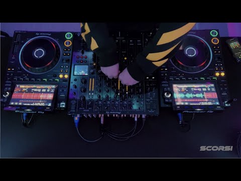 Scorsi live Studio Mix - Pioneer DJ3000 e DJM V10