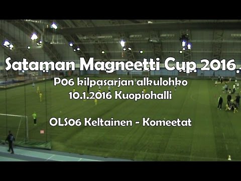 Sataman Magneetti OLS06 keltainen - Komeetat viimeiset 2 minuuttia