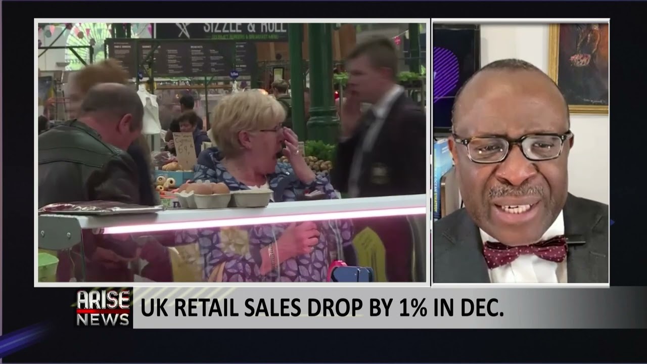 UK Retail Sales Drop by 1% in December - Bode Ososami