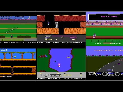 Borsuk Retro Gry TV: Atari XL/XE - Przegląd Gier Firmy ACTIVISION