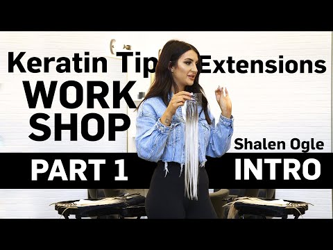 How To Do Hair Extensions! Fusion Extensions Tutorial.