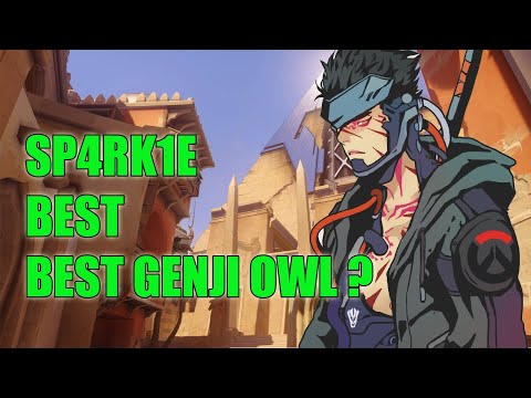 SP4RK1E  BEST GENJI OWL ? TOP 500 GENJI GAMEPLAY OVERWATCH SEASON 23