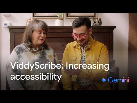 ViddyScribe - Gemini powered accessibility for Video