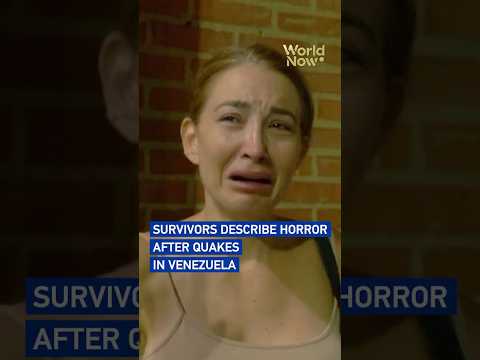 Survivors describe horror after quakes in Venezuela #worldnow