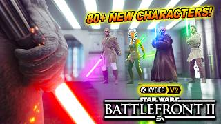This Adds 80+ NEW HEROES To Battlefront 2 And Its INSANE! (Battlefront Expanded)