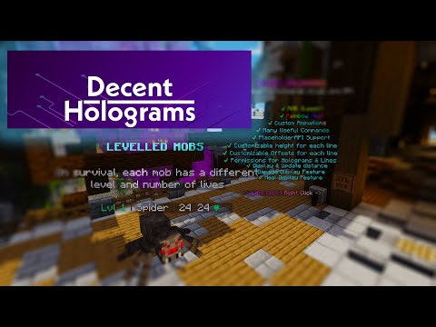 SoulStriker - DecentHolograms Plugin [FREE] | Minecraft Hologram plugin