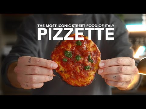Crispy Italian Pizzette - The most Iconic Street Food of Italy.