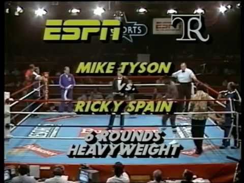 Mike Tyson vs Ricardo Spain 20.6.1985 (National Television Debut)