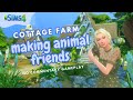 The Sims 4 No Commentary Relaxing Gameplay Ambiance Making Cottage Farm Friends