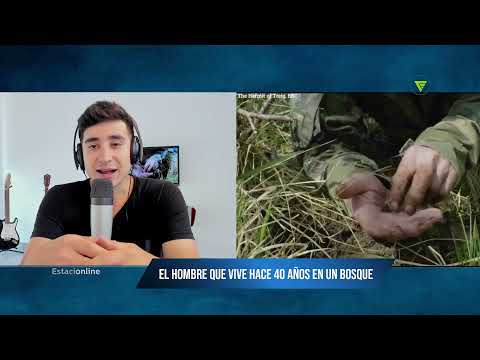 El ermitaño que lleva 40 años viviendo en un bosque apartado del mundo