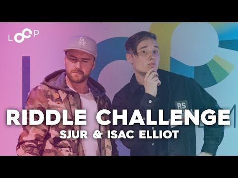 RIDDLE CHALLENGE WITH SJUR & ISAC ELLIOT