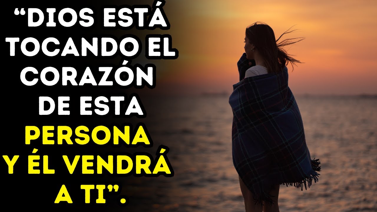 “Dios está tocando el corazón de una persona y Él mismo te lo confesará”