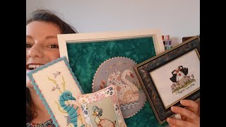 Flosstube #2 - Finishes Galore + Nashville Needlework Market Haul!